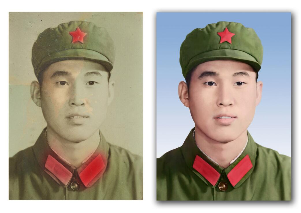 临夏县破损照片修复-18